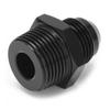 Fuel Pipe Straight Adapter 10 AN To 3 4 NPT Hose Fitting 6061‑T6 Aluminum Black Anodized
