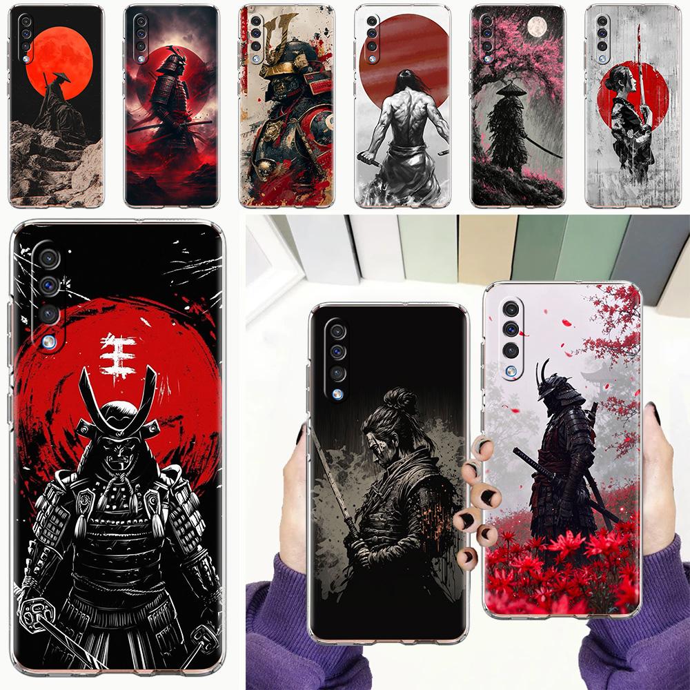 Case For Samsung A56 A36 A26 A24 A16 A14 A12 A32 A50 A70 A20E A22 A40 A34 A54 A42 A52 5G A04s A06 Cover Japanese Bushido Samurai