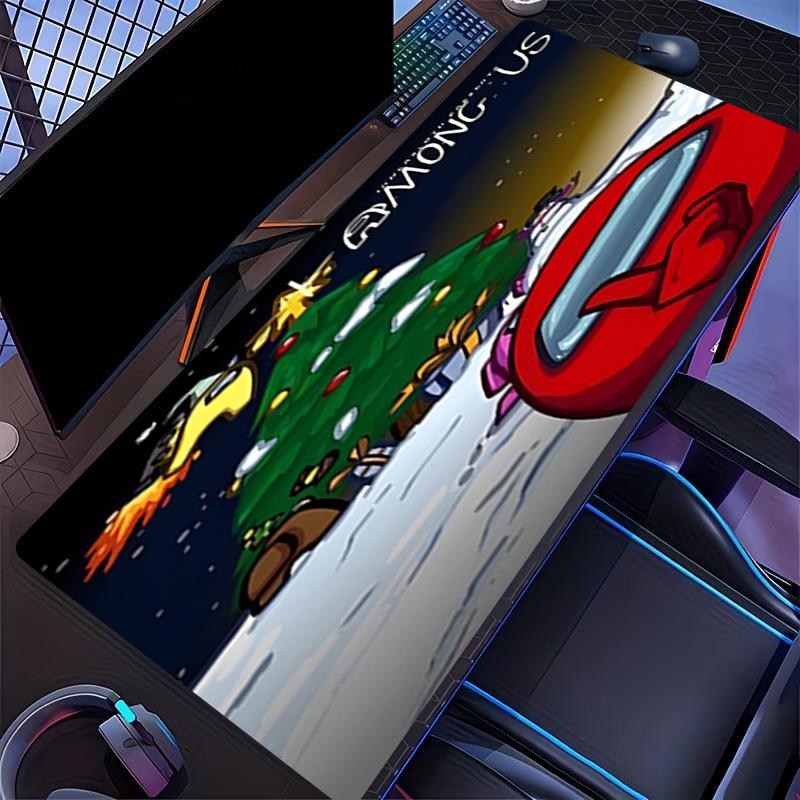 Among Us Print Mouse Pad, for Keyboard Pad Laptop PC Mat for Office Home Use, Desk Decor, Perfect Birthday Gift for Gamers