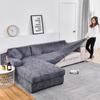 Please Order 2Pieces If Is L-shaped Corner Chaise Longue Sofa Cubre Sofa Elastic Couch Cover Stretch Sofa Covers for Living Room