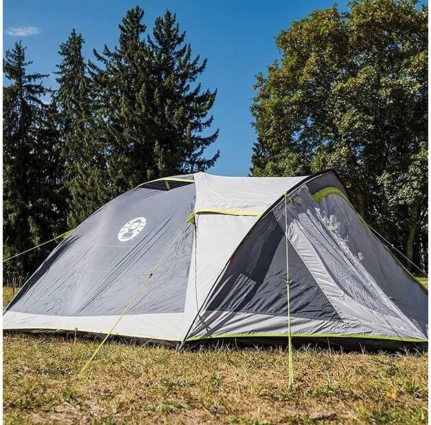 Палатка туристическая Coleman Darwin 3 Plus трехместная серая