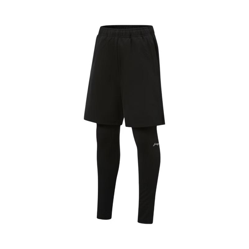 Li-Ning Men s Faux Two-Piece Youth Casual Sports Pants M