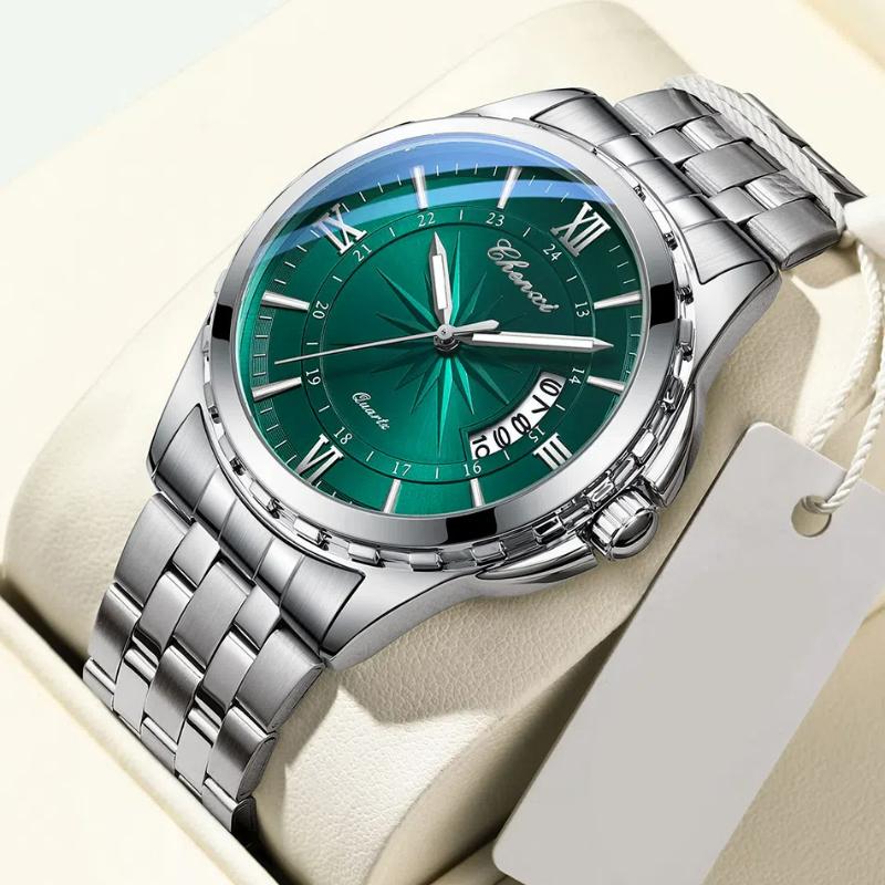 Chenxi NOUVELLES Montres pour Hommes Mode Sport Quartz Calendrier Étanche Lumineuse Montre Acier Inoxydable Cadeaux pour Hommes