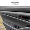 Top Suede Trim LHD RHD Sticker For Mazda 3 BP M3 Axela 2019 2020 2025 2025 2025 2025 2025 Car Door Handle Interior Accessories