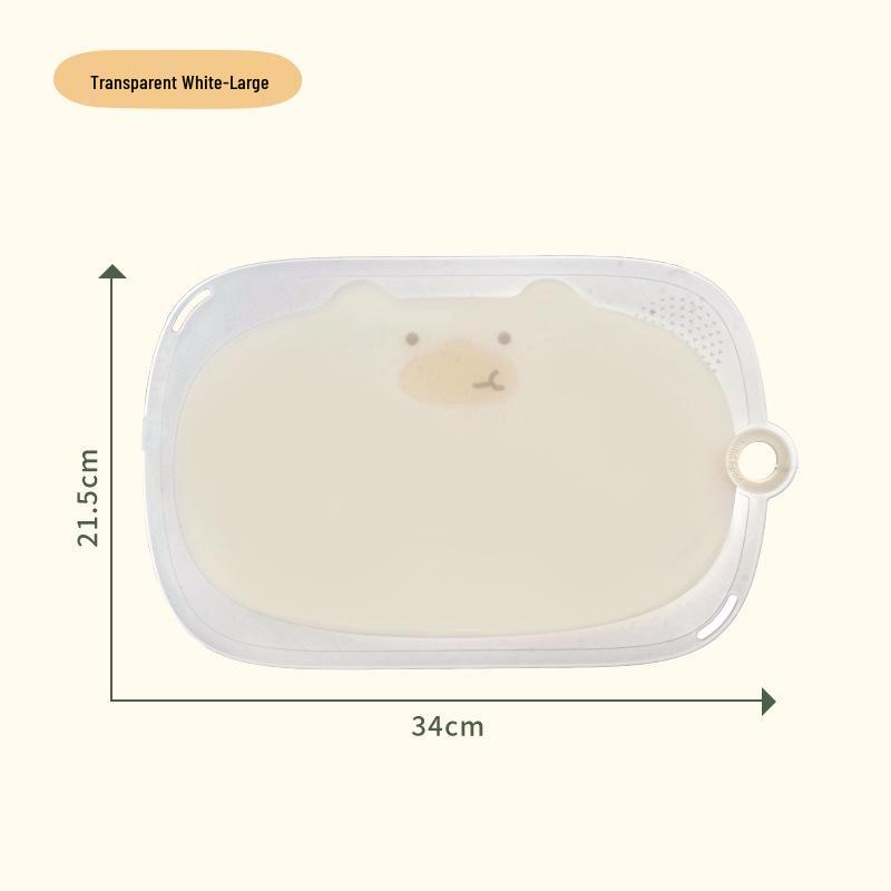 Antibacterial Anti-mildew Plastic Cutting Board Set for Kitchen and Fruit Cutting.