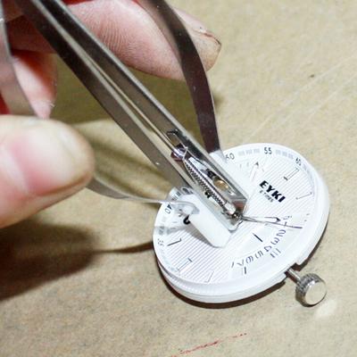 1 PZ Estrattore Leve Lancette Orologio Presto Pistone Tirante Pinzette a Pinza Strumento di Riparazione Orologiaio