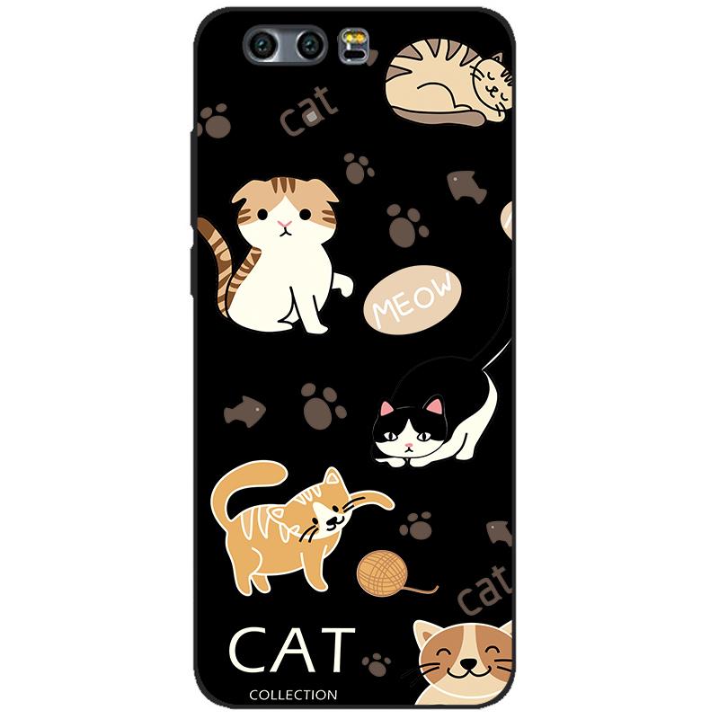 Custodia Per Huawei Honor 9 STF-L09 STF-AL00 STF-AL10 Stampata Honor9 Morbida Custodia Posteriore in Silicone TPU Cover per Telefono Honor 9 Custodia Bumper