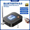 KEBIDU Receptor Audio Bluetooth 6.0 FM 3.5mm AUX Adaptor Wireless Redare de pe Stick USB telecomandă Pentru Kit Auto Boxă Amplificator