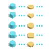 5 Adet Kalp Kare Bulut Oval Yuvarlak Şekilli Tepsi ile Cake Pop Kalıbı Doğum Günü Partisi İkramları için Gıda Sınıfı PLA Pişirme Aracı