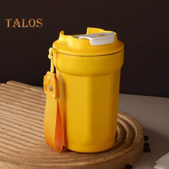 Travel Coffee Mug Vacuum Stainless Steel Water Cup 15oz Insulated Water Bottle with Leak-Proof Lid Double Wall Thermal Cup for Hot Cold Drinks