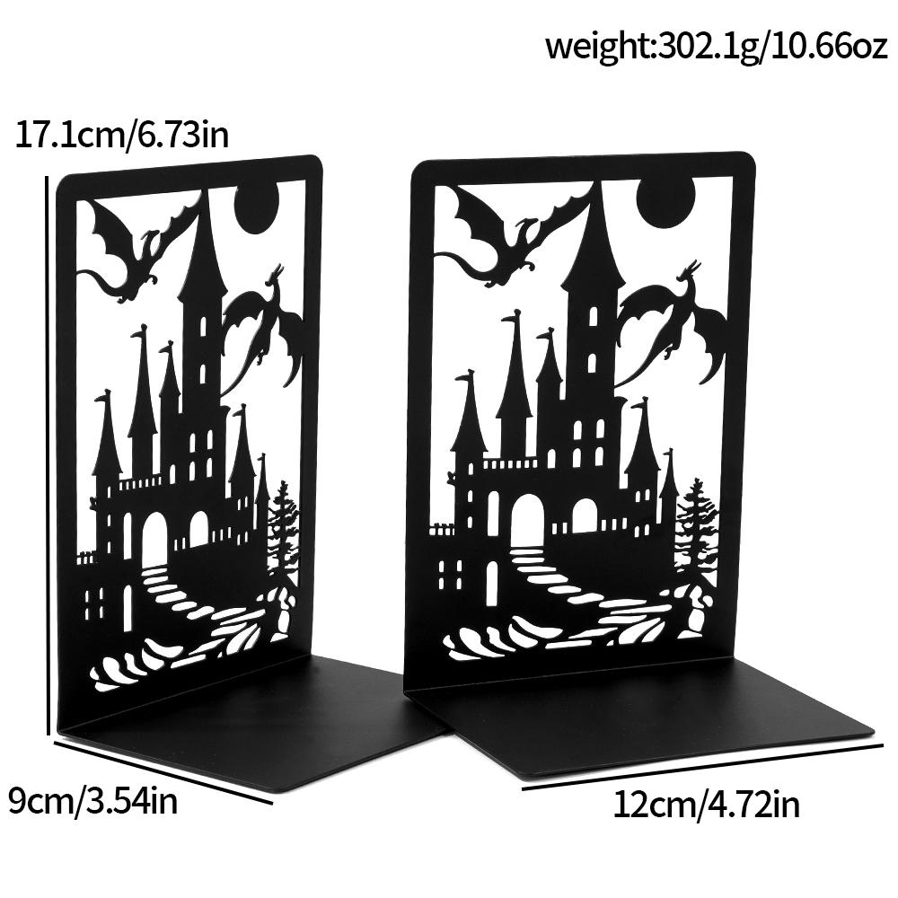 

Фэнтези Четвертое крыло Дракон Металлический книжный упор Тяжелая промышленность Книжный упор Украшение для письменного стола Школьные принадлежности