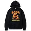 Funny Bobr Kurwa Grunge Autumn/Winter Hoodie Men's and Women's Fun Sports Shirt Harajuku Y2k Hoodie
