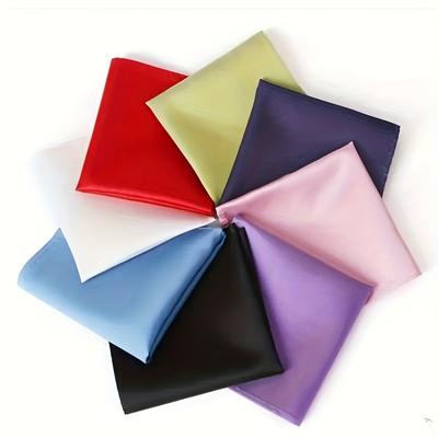 Men'S Pocket Squares In Black, Red, Blue, And White Is The Perfect Present Choice For Weddings And Evening Events