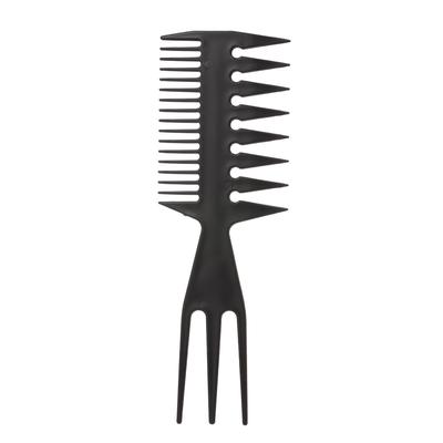 3-In-1 Plastic Combs Thin Wide Tooth Detangling Hair Comb for Women Anti-static Comb for Curly Hair Hairdressing Styling for Men