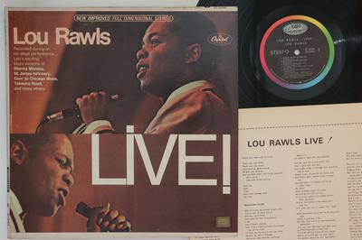 LP Schallplatte LOU RAWLS - Live! ST2459 CAPITOL RECORDS US Jazz Gebraucht