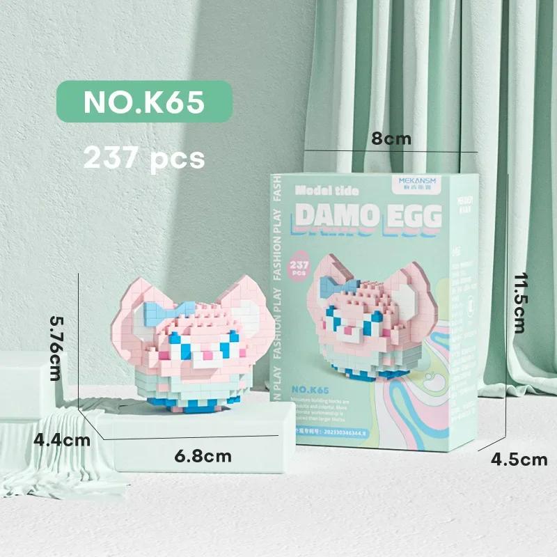 Stitch Building Blocks Anime Kawaii Cartoon mini Action Children's Figures Blocks Bricks Assemble DIY Toys Gift for Kids