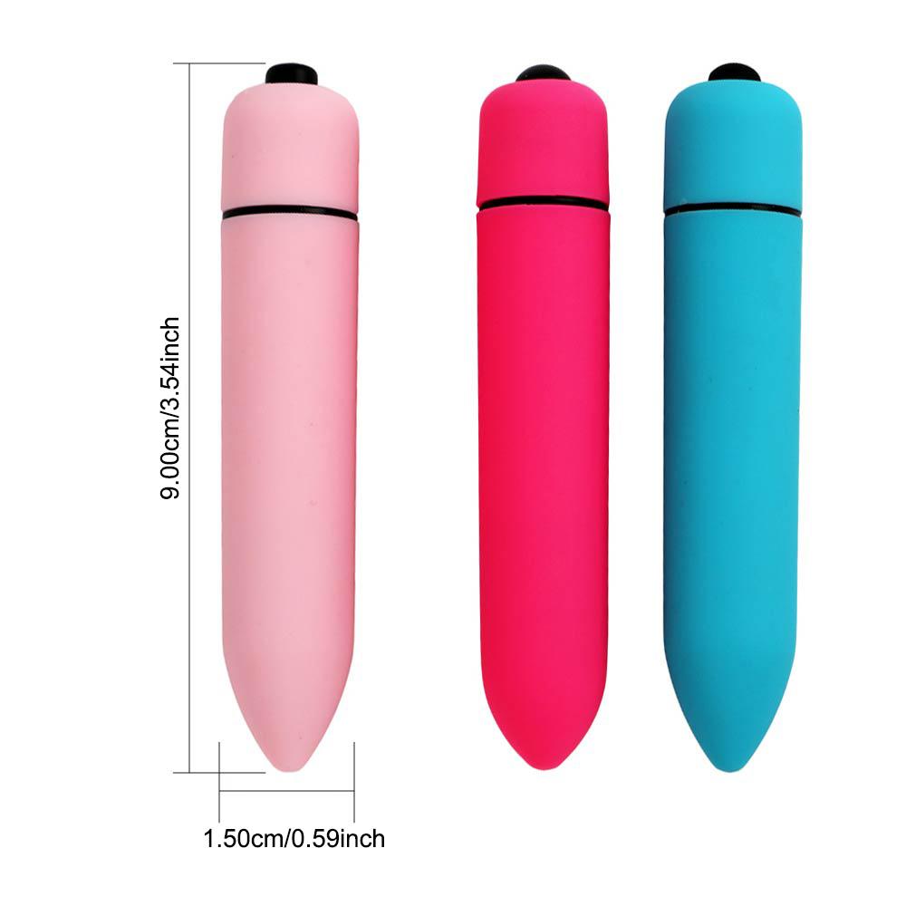 G-spot Clitoris Stimulator Mini Bullet Vibrator Stimulator Massager Sex Products Dildo Vibrators Multi-speed Adult Sex Toys for Women AV Stick