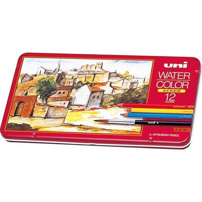 Watercolor Pencil Uni Water Color 12 Colors UWC12C
