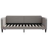 Vidaxl Sofa Bed With Drawers, Taupe, 80X200 Cm, Fabric