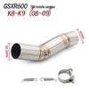Mid-Section Motorcycle Exhaust Mod for SC AR Scorpion M4, GSX-R K5/K6/K7/K8 Models.