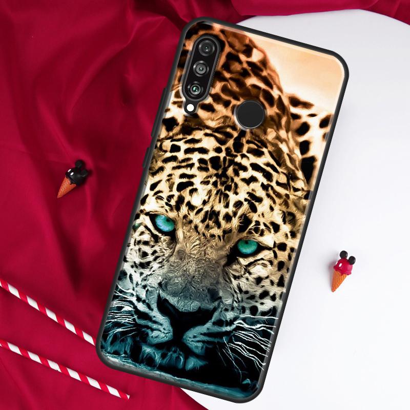 Cheetah Panther Snow Cheetah For Huawei Nova 9 SE 10 5T Y90 Y70 Y60 Y61 Y91 Y72 12i 12s 11i P60 Pro P20 P30 P40 Lite Case