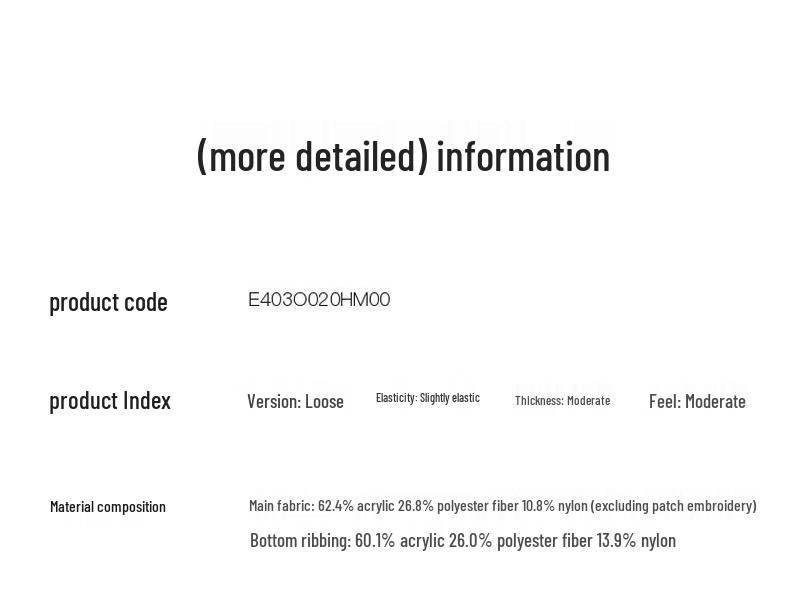 Sancai 2025 Autumn Fun Knit Sweater