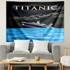 RMS Titanic Print Tapestry, Lightweight Wall Hanging, for Bedroom, Dorm, Living Room, Home Art Decor, Birthday Christmas Gift for Friends