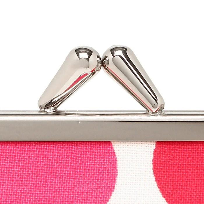 [Marimekko] Pouch Women's MARIMEKKO 037773 001 White/Red [Parallel Import] Approximately 7.9 inches wide x 5.8 inches tall