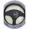 Practical Pure Wool Car Steering Wheel Cover Winter Car Universal Grip Cover Non-Slip Warm Goatskin Stuffed Goddess Style
