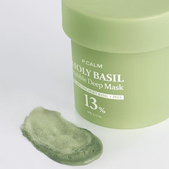 P.CALM Hluboká bublinková maska ze svaté bazalky 90g