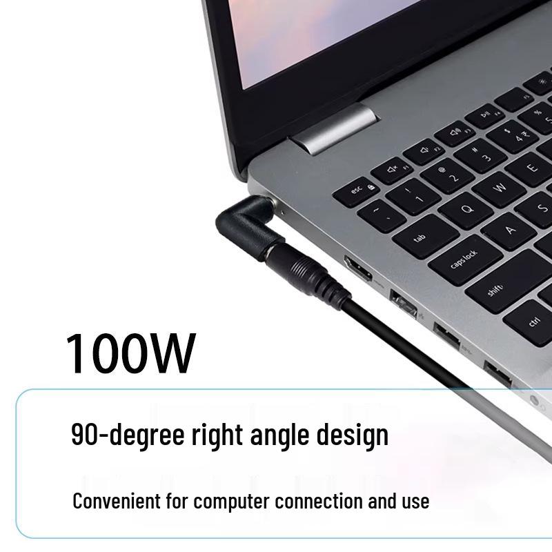 100W DC5525 Power Adapter for HP Gaming Laptops with Round Port 4530