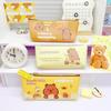 Capybara Cartoon Pencil Case: Cute Student Stationery Storage Bag for Kids