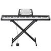 88 Key Digital Piano Keyboard Semi Weighted Electric Portable with Stand