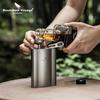 Boundless Voyage Titanium Hip Flask, 180ml/240ml with Funnel, Stylish and Lightweight, Portable Whiskey Flask for Solo Camping, BBQs, and Outdoor Acti