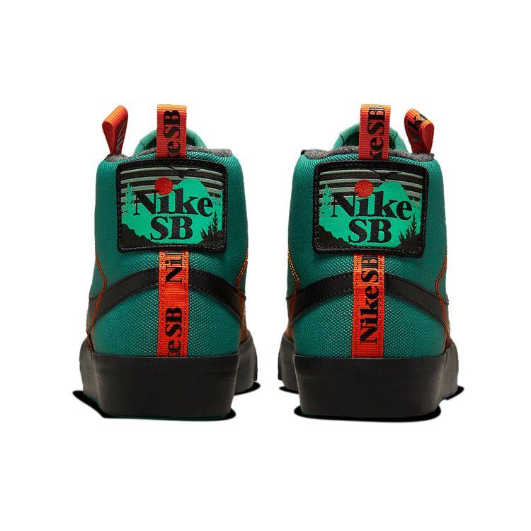 Nike Blazer Mid Premium SB Noble Green Men's Skateboarding Shoes DC8903-300