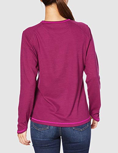 Foxfire TS Wool Crew Jacket, 8215057, Women's Magenta, Size S (Japan Size Small), Moisture-Wicking, Quick-Drying, for Sports, Women's