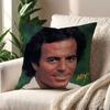 JJulio IIglesias Singer cushion cover For Pillow Printing Sofa Decoration Home Car Room Coffee Shop Office Nordic Simplicity