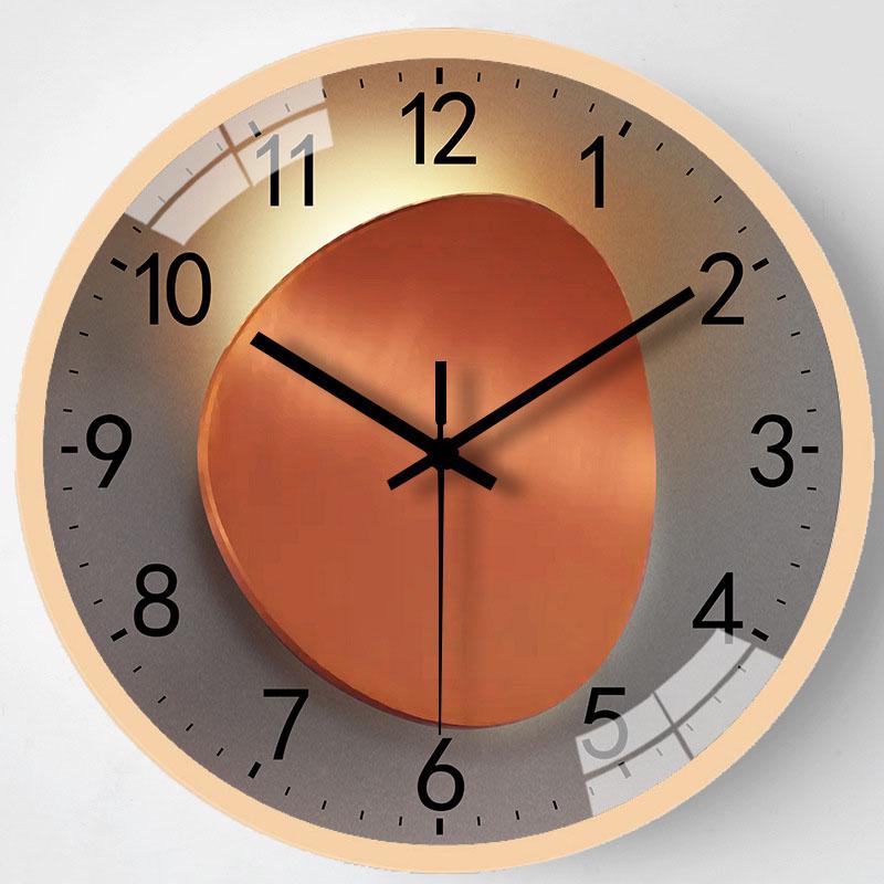 Multiple Sizes Fashion Wall Clock Creative Brand Silent Timepiece For Children Sitting Living Room Bedroom Kitchen Home Decor