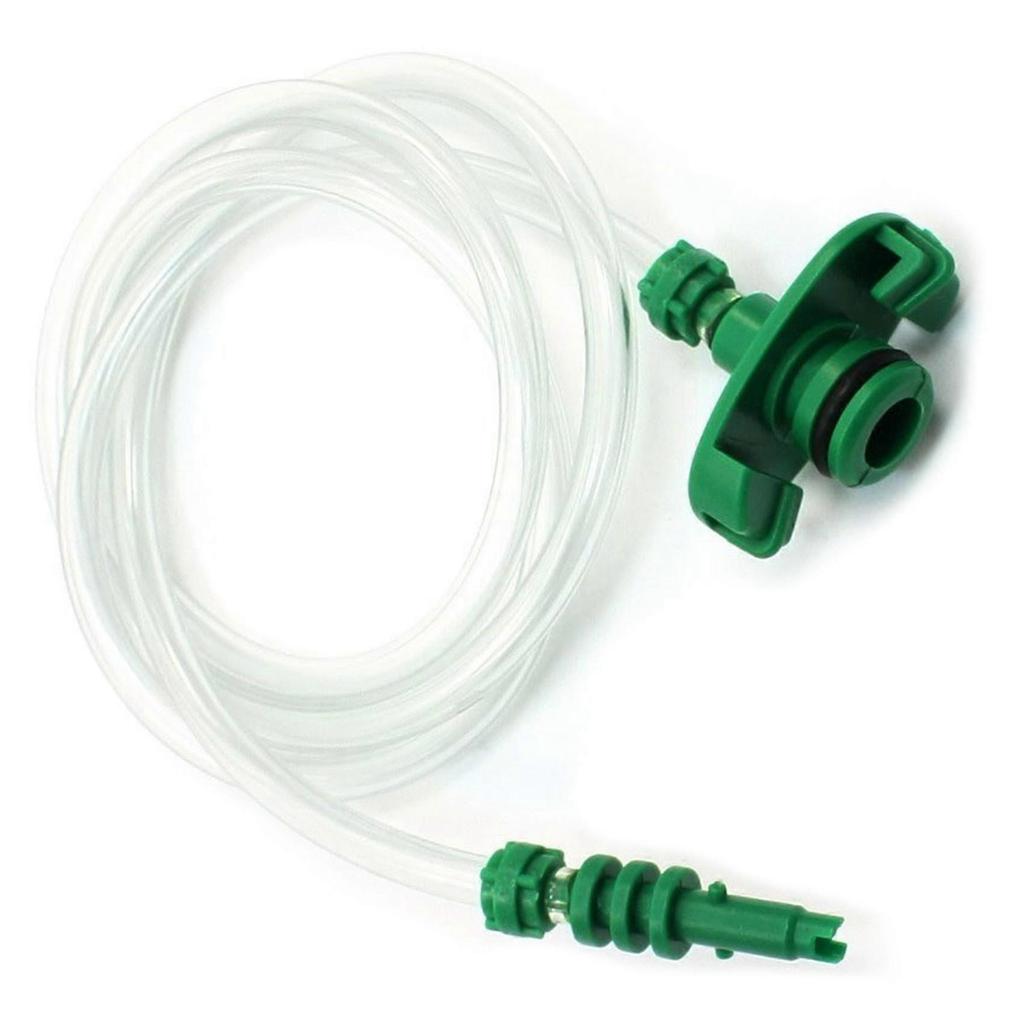 2pcs 1m 39.41 Inch Length Tubing 10cc Glue Dispenser Syringe Adapter