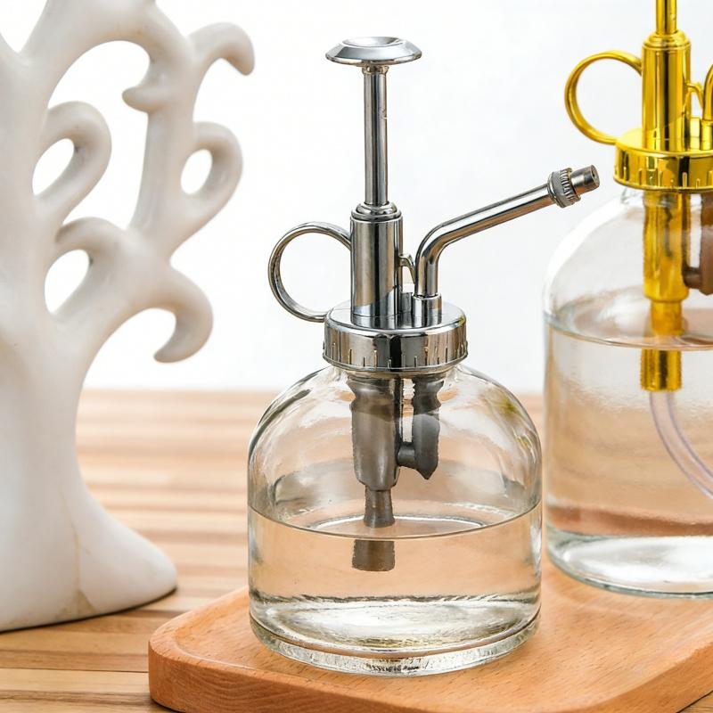 Household Glass Watering Can220ml-360mlSprayer Succulent Plant Watering Artifact Gardening Tool