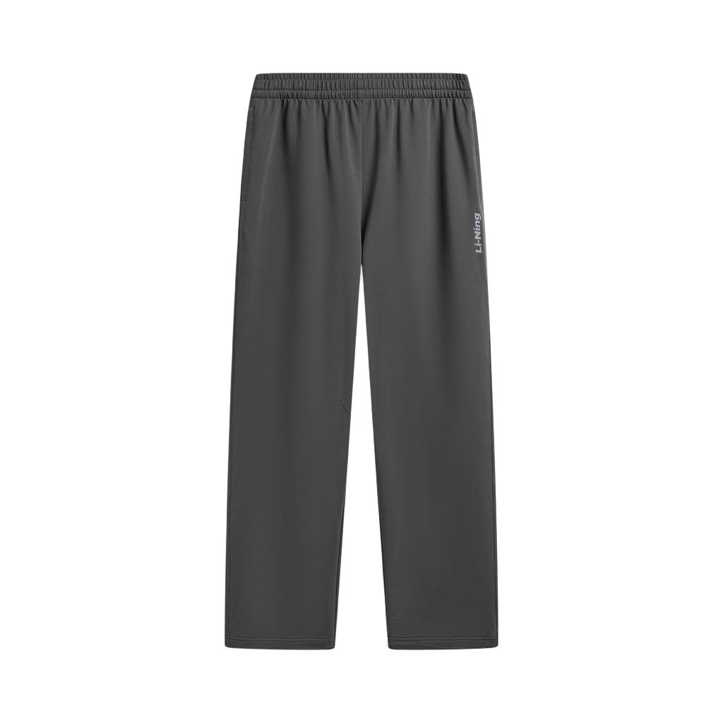Li-Ning Loose Fit Logo Letter Knit Sports Pants Men bottoms AKLW263-2