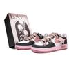 Air Force 1 RISK Rose Lover Slip Resistant Cushioning Abrasion Resistant Low Top Skateboard Shoes Women's CT3839-107(Team27-GSS-BOX)
