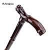 Brown Bamboo Wooden Single Joint Fashion Walking Stick Decorative Cospaly Cane Halloween Mace Crutch  Wand Crosier 92cm