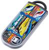 Skater Lunch Box Chopsticks Trio Set for Boys: Chopsticks, Spoon, Fork, 16.5cm, Plarail Design, 26 (TACC2-A)