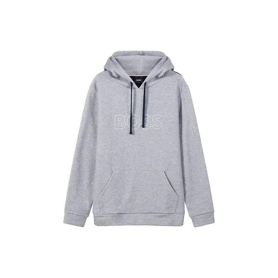 Hugo Boss קפוצון עם שרוך ופרטי ניגוד 50485949-033