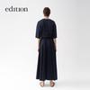 Edition 2025 Summer Two-Piece T-Shirt A-Line Dress with Elephant Necklace