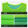 Gilet da allenamento da calcio in rete reversibile