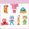 Schattige 7-delige Pocoyo Actiefiguren Zinkia Miniatures Perfect Voor Taartdecoratie