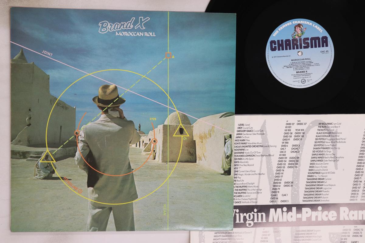 

LP Record BRAND X - Moroccan Roll CHC45 CHARISMA 1986 UK Rock Used