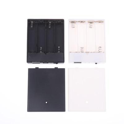 1Pcs USB Power Supply Battery Box Portable Mini 4AA Battery Holder Storage Box Case For LED Strip Light Accessories
